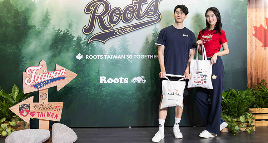 Roots Taiwan 30週年推出台灣限定三大系列新品，限定門市推時光帆布袋客製、舊衣改造工作坊打造專屬配件！